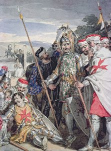 Ivanhoe von Sir Walter Scott: Der Tod von Sir Brian de Bois-Guilbert