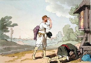 Pilger, vom Künstler geätzt, veröffentlicht 1804