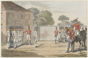 Soldaten beim Drill, 1807