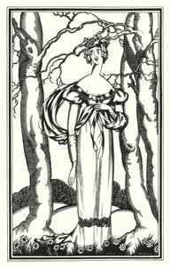 Illustration für Don Juan von Lord Byron: Lady Adeline, Meine Diana der Epheser von John Austen