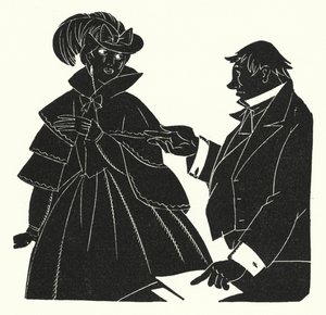 Illustration für Madame Bovary von Gustave Flaubert von John Austen