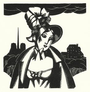 Illustration für Madame Bovary von Gustave Flaubert von John Austen