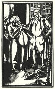 Illustration für Tristram Shandy von Laurence Sterne von John Austen