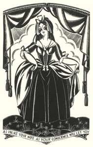 Illustration für Tristram Shandy von Laurence Sterne von John Austen