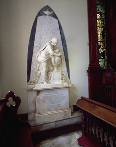Denkmal für Rosa Palmer von Rose Hall, 1790 (Marmor)
