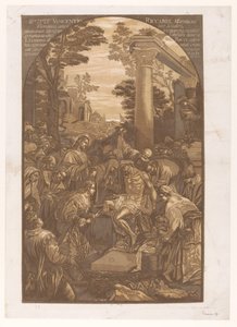 Auferweckung des Lazarus von John Baptist Jackson