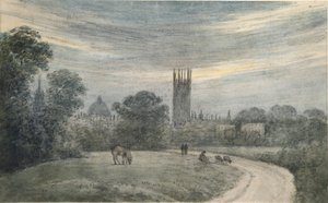 Der Eingang nach Oxford von London, aus der Erinnerung von John Baptist Malchair