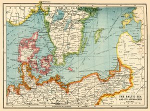Die Ostsee und ihre Zugänge, Erster Weltkrieg, um 1915, um 1920