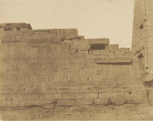 Karnak, Tempel südlich der Hypostylhalle, Südwand (Außenseite)