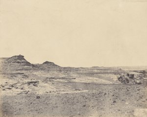Studie von Gelände in der Nähe von Gebel Abousir, 2. Katarakt