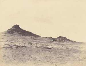 Studien von Gelände in der Nähe von Gebel Abousir, zweite Katarakt