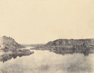 Erster Katarakt, von Philae aus gesehen