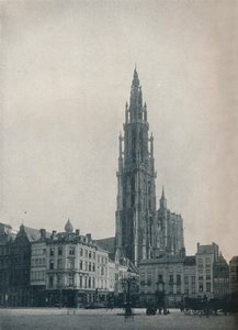 Kathedrale Unserer Lieben Frau, Antwerpen, Belgien, um 1900