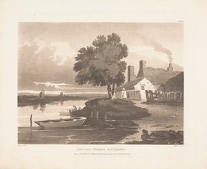 Hütte, Thames, Battersea