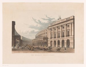 Ansicht von Regent Street in London von John Bluck