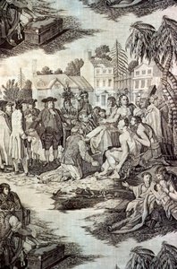 William Penns Vertrag mit den Indianern (Stoff)