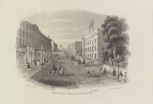 Die Parade mit dem Regent Hotel