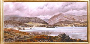 Brodick Pier, 20. August 1886 von John Brett
