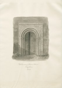 Alrewas Church - Westliches Portal von John Buckler