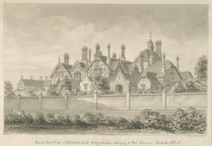 Barton unter Needwood - "Barton Hall" von John Buckler