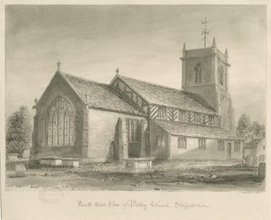 Betley Kirche (1840) von John Buckler