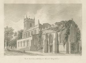 Blithfield Kirche von John Buckler