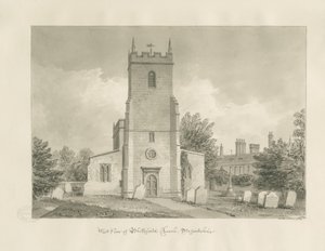Blithfield Kirche von John Buckler