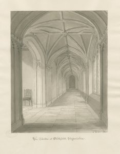 Blithfield Hall - Kreuzgänge von John Buckler