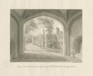 Blithfield Hall von John Buckler