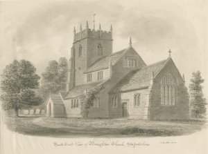 Broughton Kirche von John Buckler