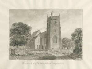 Bushbury Church von John Buckler