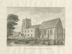 Bushbury Kirche von John Buckler