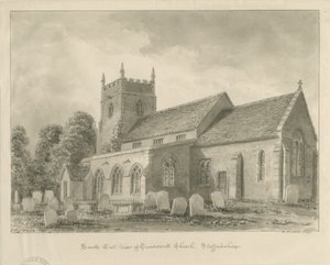 Caverswall Church von John Buckler