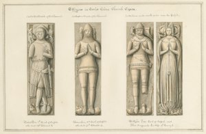 Earls Colne Kirche - Figuren