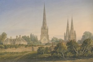 Lichfield Kathedrale - Nordansicht