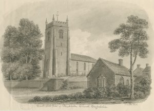 Mucklestone Kirche von John Buckler
