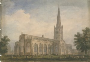 Nottinghamshire - Newark Kirche, 1809