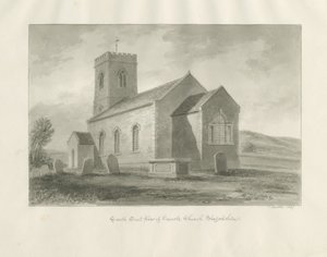 Onecote Kirche (1847) von John Buckler
