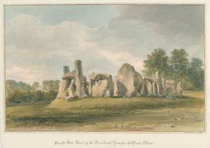 Oxfordshire - Henley upon Thames - Druidentempel im Park Place, 1826