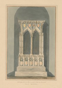 Stanton Harcourt Kirche - Denkmal von John Buckler