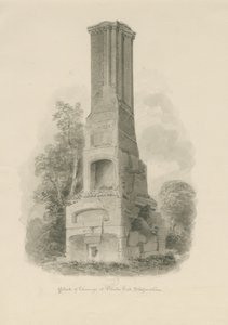 Pillaton Hall - Küchenkamin von John Buckler