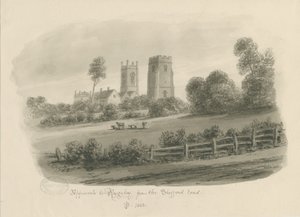 Rugeley Stadt - Von der Stafford Straße von John Buckler