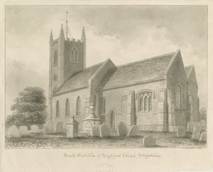 Seighford Kirche von John Buckler