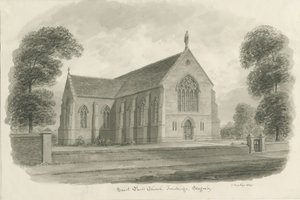 Stafford - St. Pauls Kirche, Forebridge von John Buckler