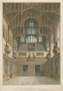 Sussex - Cowdray Haus - Innenansicht der Halle