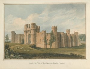 Sussex - Herstmonceux Schloss von John Buckler