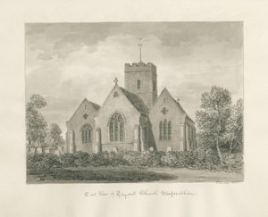 Trysull Kirche von John Buckler