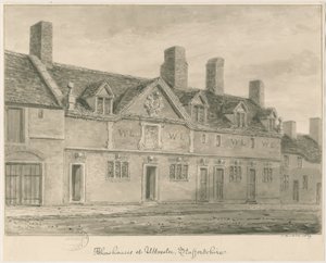 Uttoxeter Town - Armenhäuser von John Buckler