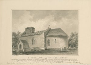 Wiltshire - Manningford Bruce Kirche, 1806