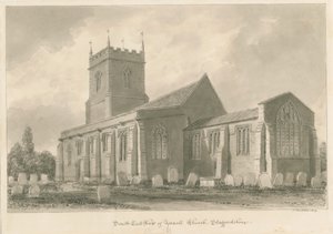 Yoxall Kirche von John Buckler